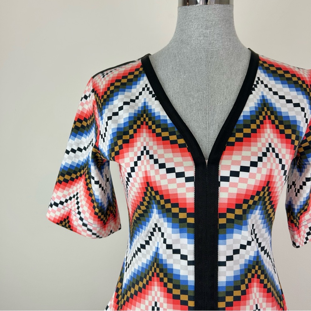 Kenzo Chevron Block Gradient Multi Print Party Mi… - image 3